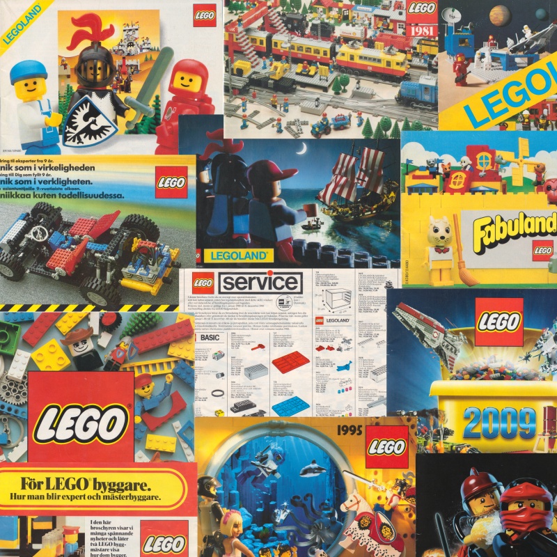hjerne skridtlængde sydvest Old Lego catalogs in swedish